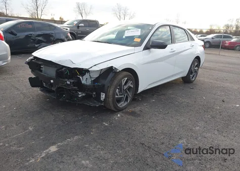 2025 Hyundai Elantra Hybrid Sel Sport из США, поврежденный, VIN KMHLM4DJ2SU150694